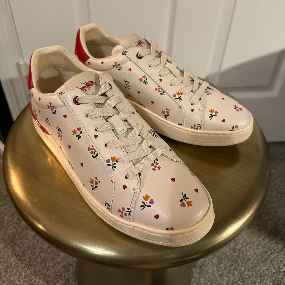 COACH CLIP LEATHER LOWTOP SNEAKERS - SPRING 2021